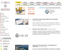 Tablet Screenshot of coamu.es